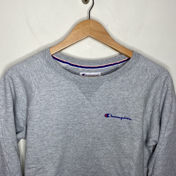 Champion Classic Crewneck fleece sweatshirt in Oxford grey size M - Picture 3 of 13